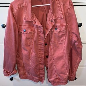 Plus Size Jean Jacket